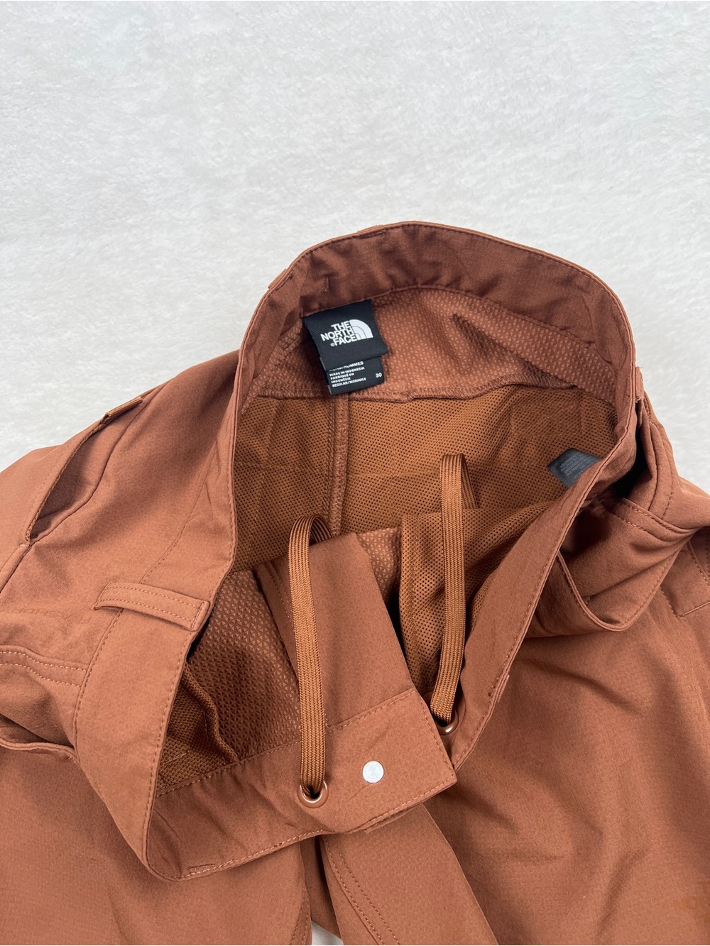 The North Face Rolling Sun Packable Shorts Men’s 30 Brown 7” Hiking - Picture 4 of 5